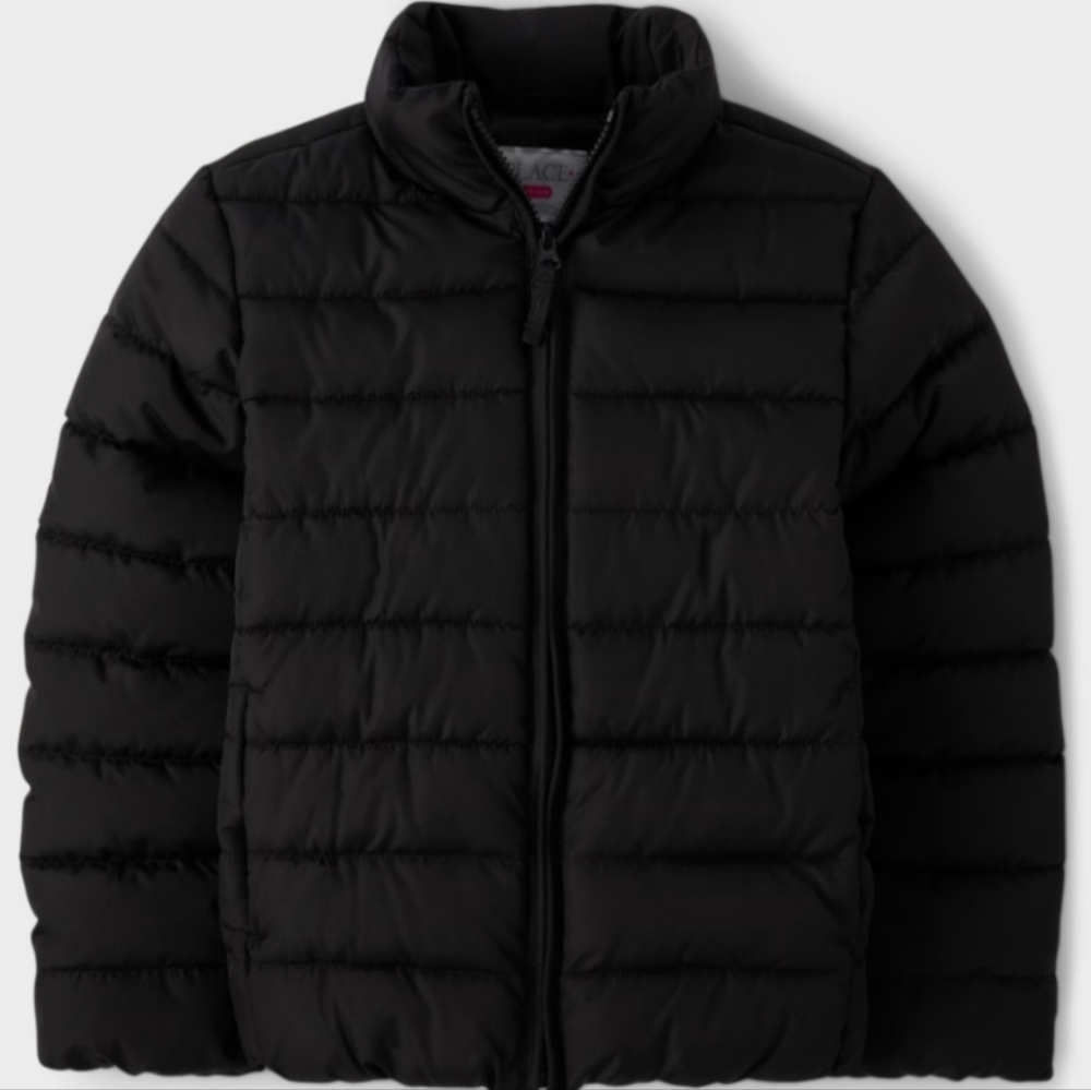 Children's Place Size 5/6 Black Puffer Jacket